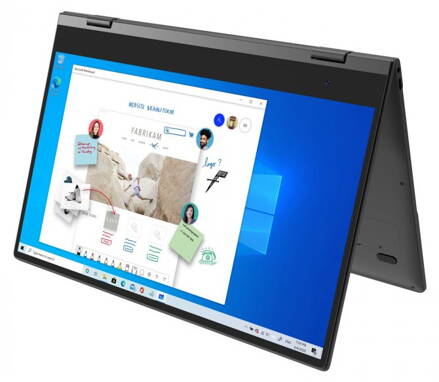 UMAX tablet PC VisionBook 14Wg Flex/ 2in1/ 14,1" IPS/ 1920x1080/ N4100/ 4GB/ 64GB Flash/ 2x USB-C/ W10 Pro/ šedý