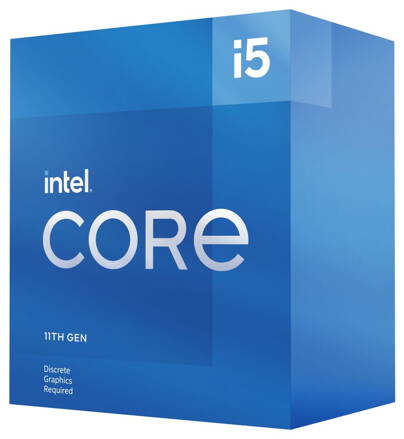 INTEL Core i5-11400F / Rocket Lake / LGA1200 / max. 4,4GHz / 6C/12T / 12MB / 65W TDP / bez VGA / BOX
