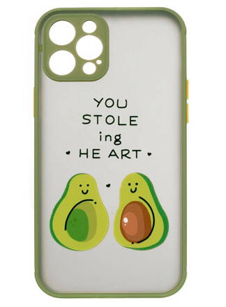 COLORWAY Smart Matte 3D Print Case/ Apple iPhone 12 Pro/ Avocado green