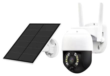 TRX Bezpečnostná IP kamera Innotronik ICS-PT50, bezdrôtová, 3.0Mpix, Wi-Fi, solárny panel + Li-Ion bateria