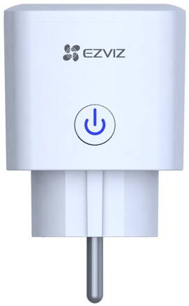 EZVIZ Smart zásuvka T30-10A Basic/ Wi-Fi/ EU/ výkon 2300 W/ Google Assistant/ Amazon Alexa/ biela