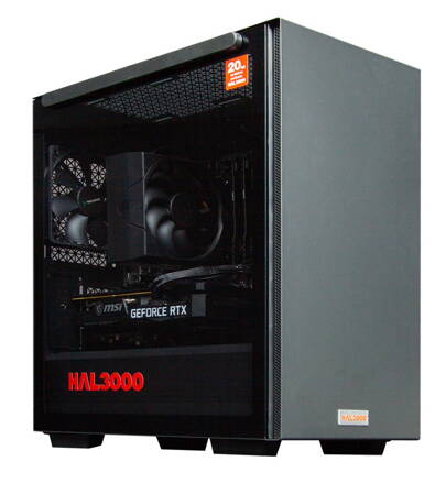 HAL3000 Online Gamer / AMD Ryzen 5 5500/ 16GB/ RTX 3060/ 1TB PCIe SSD/ WiFi/ W11