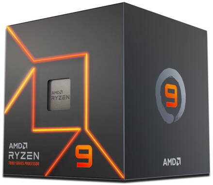 AMD Ryzen 9 7900 / LGA AM5 / max. 5,4GHz / 12C/24T / 76MB / 65W TDP / BOX  a chladič Wraith Prism