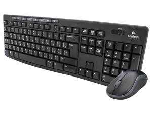 Logitech set MK270/ Bezdrôôtová klávesnica + myš/ 2.4GHz/ USB prijmač/ CZ/ čierný