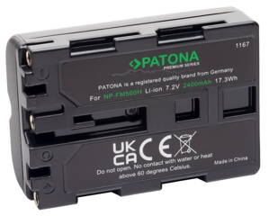 PATONA baterie pro foto Sony NP-FM500H 2040mAh Li-Ion Premium