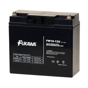 FUKAWA olověná baterie FW 18-12 U do UPS APC/ 12V/ 18Ah/ životnost 5 let/ závit M5