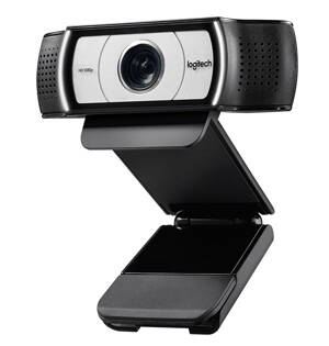 Logitech HD webkamera C930e/ 1920x1080/ H.264/ 4x digitální zoom/ USB/ černá