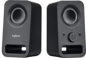 Logitech repro Z150 Multimedia Speakers/ 2.0/ 3W/ 3.5mm jack/ Midnight black-černý