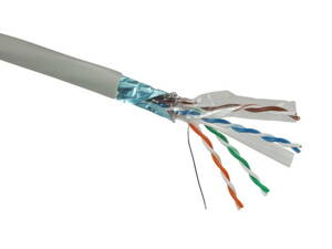 Solarix Kábel FTP drôt c6 500m PVC