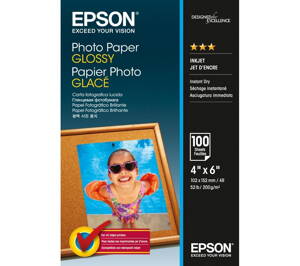 EPSON fotopapír C13S042548/ 10x15cm/ lesklý/ 100ks