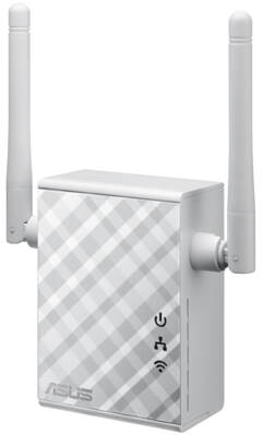 ASUS prístupový bod RP-N12 / 802.11b / g / n / 2 x 2 dBi anténa / 1x LAN 10/100 / biely