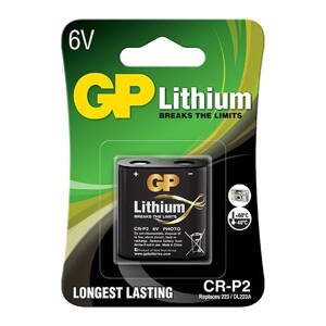 GP lithiová baterie 6V CR-P2 1ks blistr