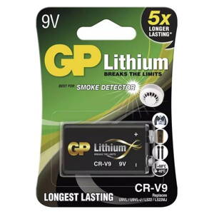 GP lithiová baterie 9V (CR-V9) 1ks blistr