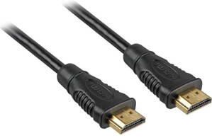 PremiumCord HDMI High Speed + Ethernet kabel/ zlacené konektory/ 7m/ černý