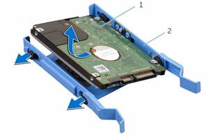 DELL rámeček pro SATA HDD do PC OptiPlex/ Vostro/ pro 2.5" disk nebo SSD
