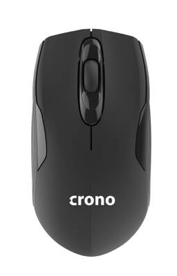 CRONO myš CM644/ optická/ bezdrôtová 2.4GHz/ 1000 dpi/ USB/ čierná
