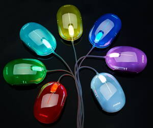 CRONO myš CM646/ optická/ drátová/ 1000 dpi/ USB/ 7 variant barevného podsvícení/ stříbrná
