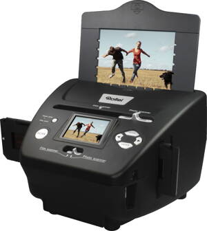 ROLLEI skener DF-S 240 SE/ Negativy + Vizitky + Fotky/ 5Mpx/ 1800dpi/ 2,4" LCD/ SDHC/ USB