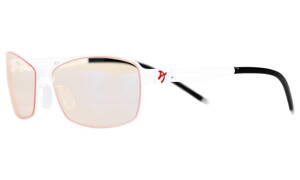 AROZZI herní brýle VISIONE VX-400/ bíločerné obroučky/ jantarová skla