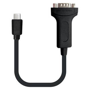 PremiumCord Konvertor USB 3.1 (typ C) na RS232/ 20cm/ černý