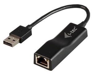 i-tec USB 2.0 Fast Ethernet adaptér DVANCE (RJ45) / LED indikácia / čierny