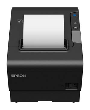 EPSON TM-T88VI/ Pokladní tiskárna/USB + RS232/ Černá/ Včetně zdroje/ LAN/ kabel