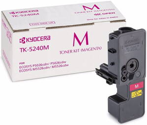 Kyocera toner TK-5240M/M5526cdn;cdw, P5026cdn;cdw/ 3 000 stran/ purpurový