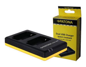 PATONA nabíječka pro digitální kameru Dual Quick Sony NP-FP30 USB