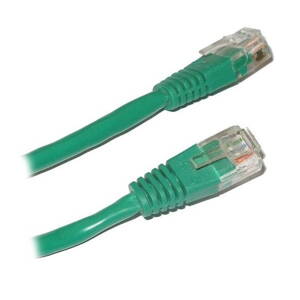 XtendLan Patch kabel Cat 5e UTP 0,5m - zelený