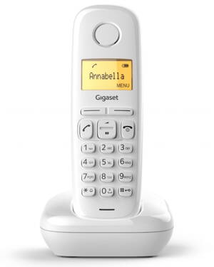 SIEMENS GIGASET A170 - DECT / GAP bezdrôtový telefón, farba biela