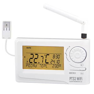 ELEKTROBOCK Priestorový termostat PT32 WIFI diaľkové nastavenia teplôt