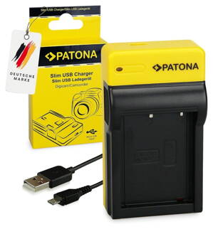PATONA nabíječka Foto Fuji NP-W126 slim, USB