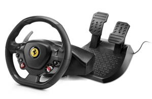 THRUSTMASTER Sada volantu a pedálov T80 Ferrari 488 GTB Edition pre PS4 a PC