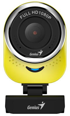 GENIUS webová kamera QCam 6000/ žltá/ Full HD 1080P/ USB2.0/ mikrofón