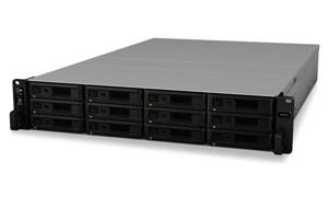 Synology RS3618xs 12-bay NAS, VMware®, Citrix®, Microsoft® Hyper-V®, rack 2U, 8GB RAM, 2x USB 3.0, 4x GLAN, 2x Gen3 x8