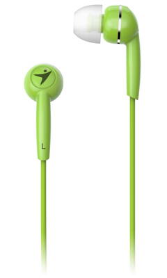 GENIUS headset HS-M320/ zelený/ 4pin 3,5 mm jack