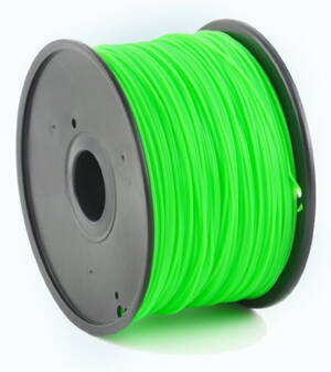 GEMBIRD 3D ABS plastové vlákno pro tiskárny, průměr 1,75mm, 1kg, zelená