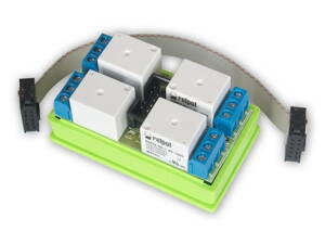 TINYCONTROL rozširujúci modul pre LAN ovládačmi, 4x relé 10A
