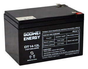 GOOWEI ENERGY Pb záložný akumulátor VRLA GEL 12V/14Ah (OTL14-12)