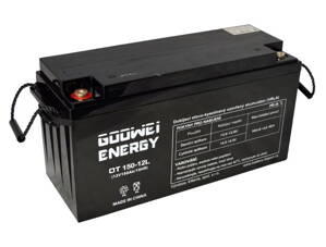 GOOWEI ENERGY Pb záložný akumulátor VRLA GEL 12V/150Ah (OTL150-12)