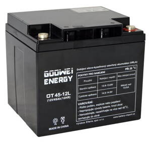 GOOWEI ENERGY Pb záložný akumulátor VRLA GEL 12V/45Ah (OTL45-12)