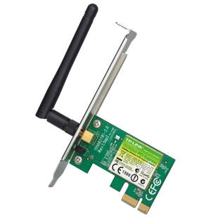 TP-Link TL-WN781ND/ 802.11b/g/n/ PCIe 2,4 GHz 150Mbps