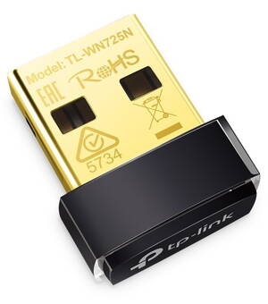 TP-Link TL-WN725N/ bezdrátový USB mini adaptér/ 802.11b/g/n/ 150 Mbps