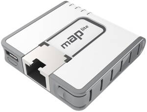MikroTik RouterBOARD RBmAPL-2nd, MAP lite, ROS L4, 1xLAN, plast. krabice, napájací adaptér