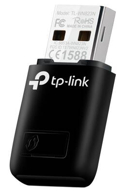 TP-Link TL-WN823N/ bezdrátový USB mini adaptér/ 2T2R/ 802.11b/g/n/ 300 Mbps