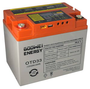 GOOWEI ENERGY DEEP CYCLE (GEL) batéria GOOWEI ENERGY OTD33, 33Ah, 12V