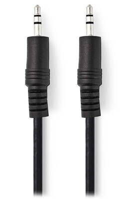 NEDIS stereo audio kabel s jackem/ zástrčka 3,5 mm - zástrčka 3,5 mm/ černý/ 10m