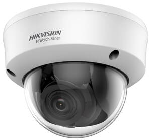 HIKVISION HiWatch turbo HD kamera HWT-D320-VF / Dome / rozlíšenie 2Mpix / objektív 2,8 - 12 mm / krytie IP66 + IK10 / kov