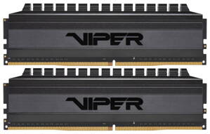 PATRIOT Viper 4 Blackout Series 8GB DDR4 3000 MHz / DIMM / CL16 / Heat shield / KIT 2x 4GB
