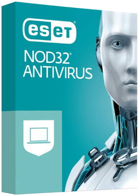 ESET NOD32 Antivirus, nová licence - krabice, 1 licence, 1 rok